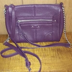Purple Cross Body Purse